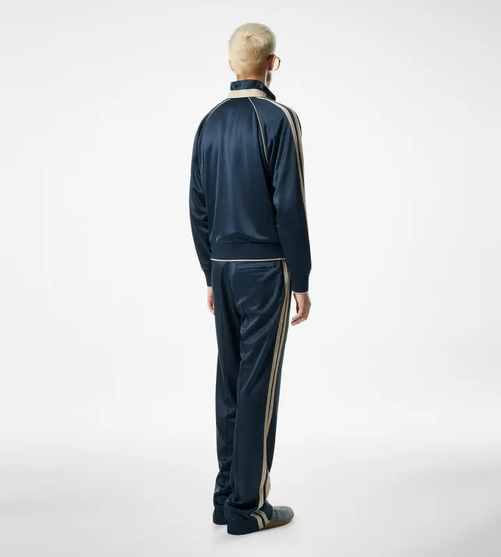 CONTRAST SIDE STRIPE ZIP THROUGH online